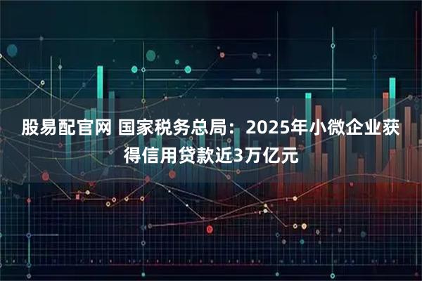 股易配官网 国家税务总局：2025年小微企业获得信用贷款近3万亿元